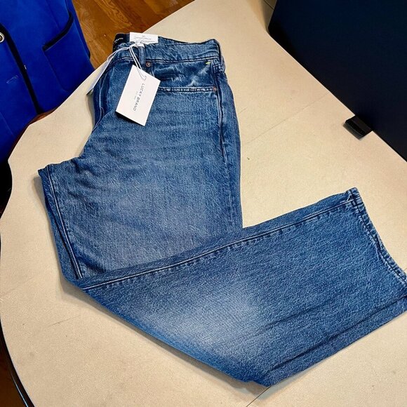 Lucky Brand  Mens Relaxed Straight Leg Jeans Size 36x30 Classic Everyday - Picture 5 of 11